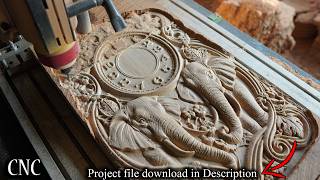Elephant Clock// CNC project