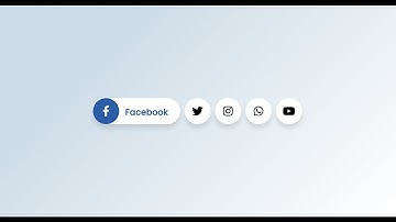 🎬Amazing Social Media Buttons Hover Effects| HTML & CSS
