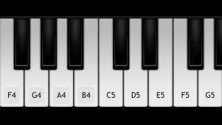 #179 تعليم عزف اغنية برافو عليك | على بيانو الجوال 