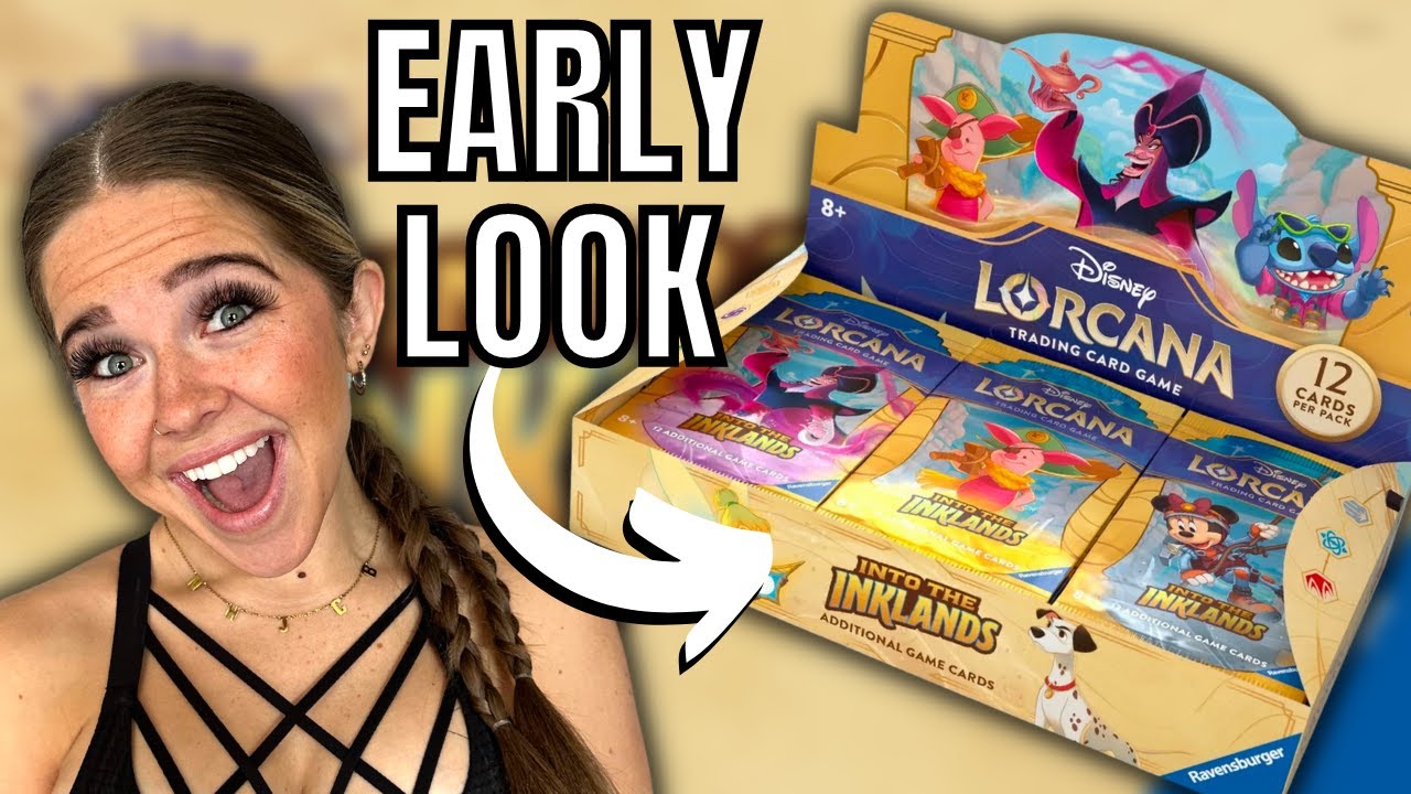 *EARLY* Lorcana Into The Inklands Booster Box Review