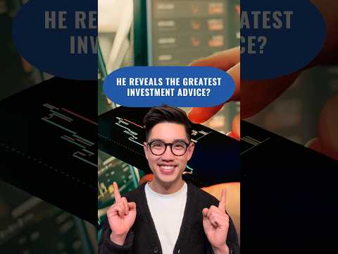 Video thumbnail: He Reveals The GREATEST Investment Advice?