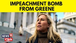 Marjorie Taylor Greene Introduces Impeachment Articles Against President Biden | USA News