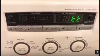 tE error code - LG washing machine - Friendly DIY project!