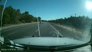 Freeway crash Mitchell Freeway perth