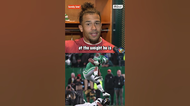 'Best play I've ever seen' — Eagles react to Saquon Barkley's no-look hurdle vs Jaguars #nfl