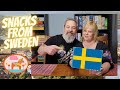 AMERICANS TRY SWEDISH SNACKS | SWEDISH SNACK CRATE REVIEW