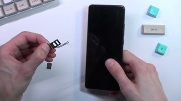 How to Insert SIM Card in XIAOMI 12X // SIM Card Tray