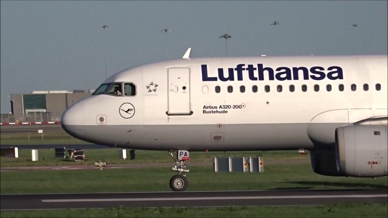 30 YEARS OLD Lufthansa A320 Departure From Dublin Airport YouTube