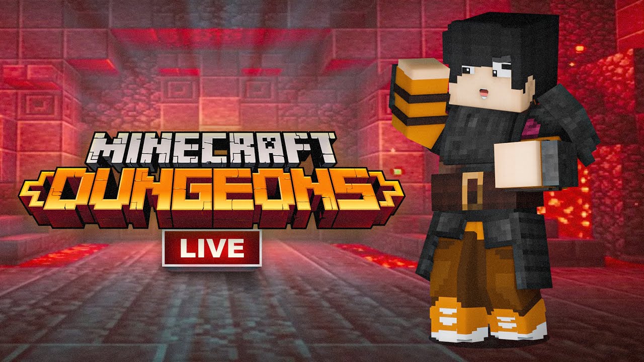Minecraft Dungeons Let's Play Live (Part 4) - YouTube