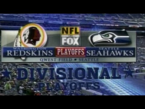 2005 NFC Playoffs Washington FT vs Seahawks NFL Primetime Highlights (Fox Intro)