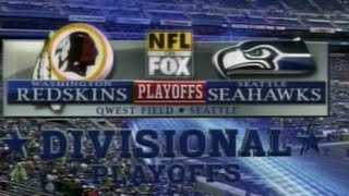 2005 NFC Playoffs Washington FT vs Seahawks NFL Primetime Highlights (Fox Intro)