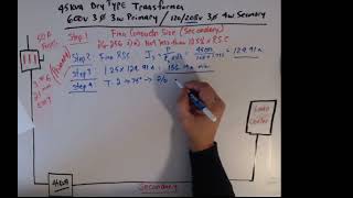 Dry type transformer calculations part 2