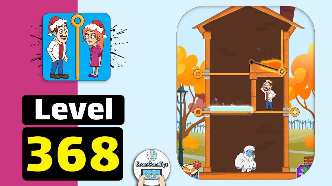 Home Pin: Pull The Pin Puzzle - Level 368 Walkthrough