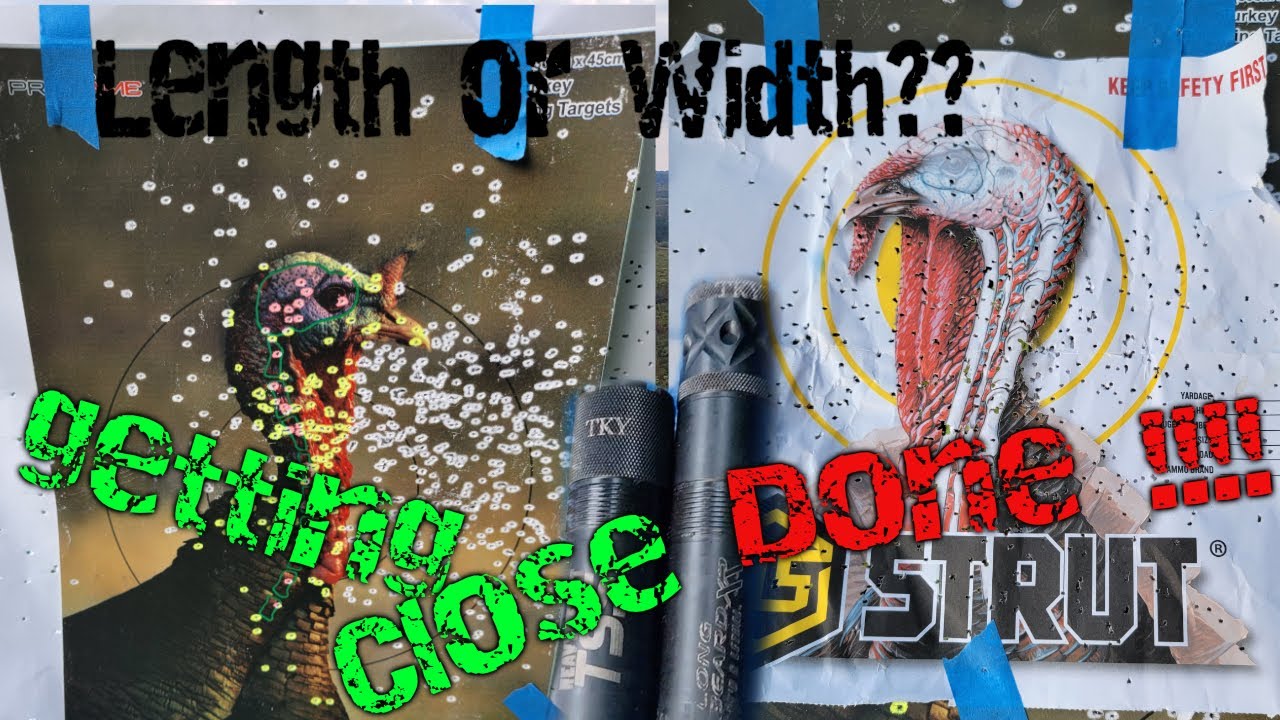 Stoeger m3500 Carlson's Choke Shootout Length vs Width YouTube