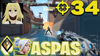 MIBR ASPAS - Showing How Pure Aim Can Carry an Entire Team! | VALORANT