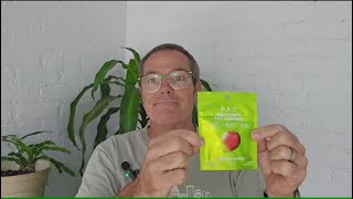 Got so relaxed I forgot to cover the basics: Pax High Purity Summer Mango THC Gummy.
