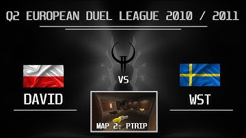 Quake2 EDL #9 Quarterfinal | David vs wst - 2nd map ptrip