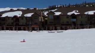 Sledding at Hideaway Park in Winter Park, Colorado