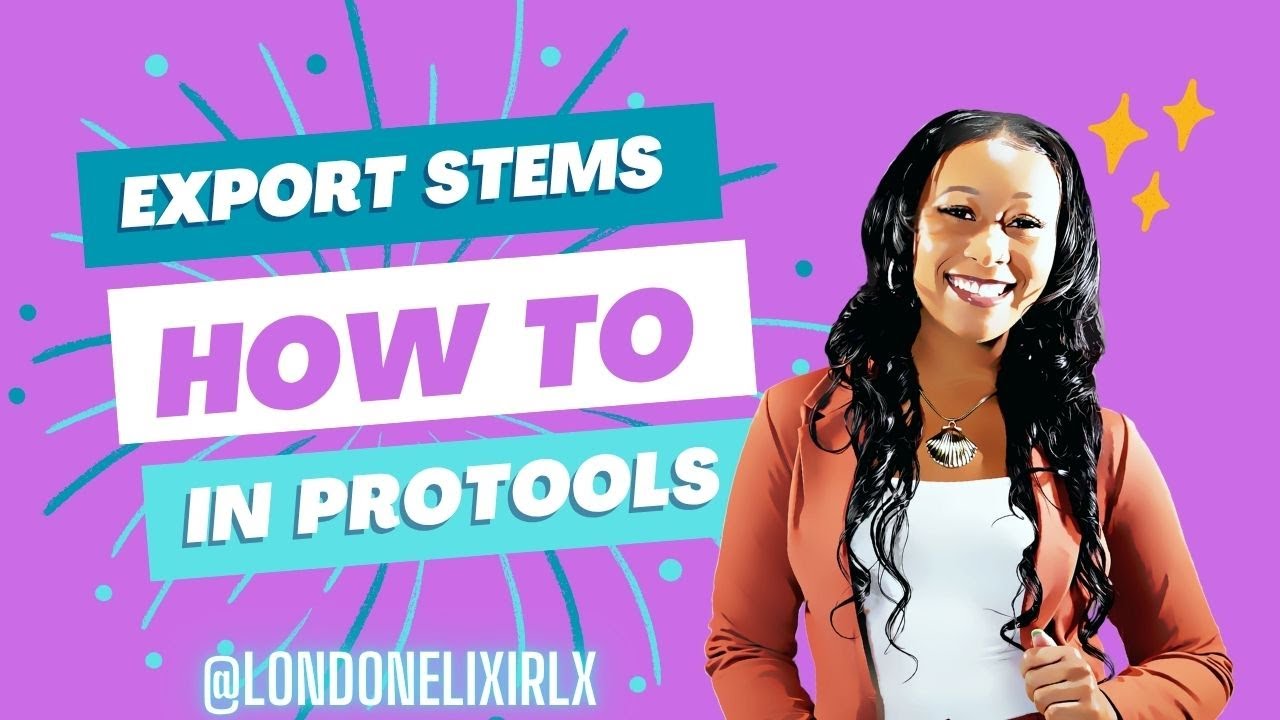 How to Export Stems in Pro Tools (2-Minute Tutorial) | For Artists, Rappers & Producers
