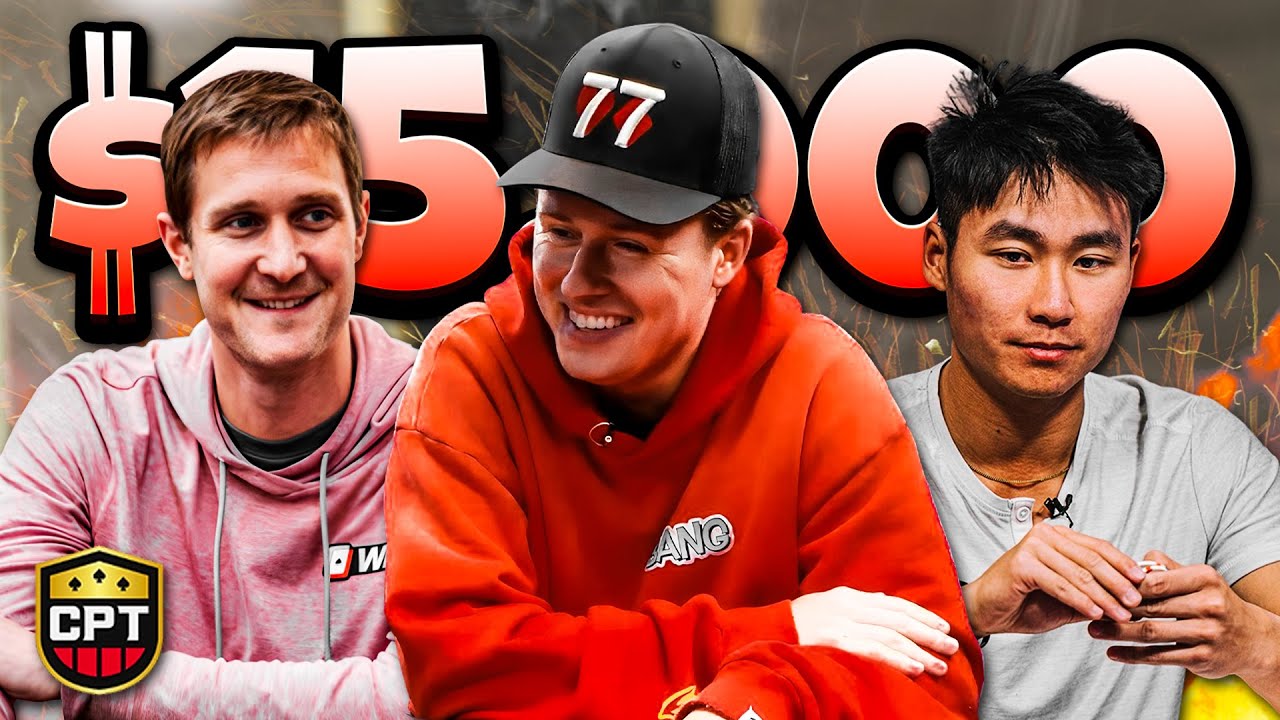 Battling BRAD OWEN and RAMPAGE for a $15,000 PRIZE!! | Poker Vlog #287