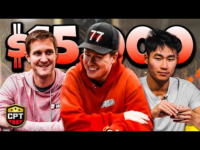 Battling BRAD OWEN and RAMPAGE for a $15,000 PRIZE!! | Poker Vlog #287 class=