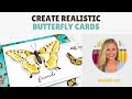 🔴 Create Realistic Butterfly Cards