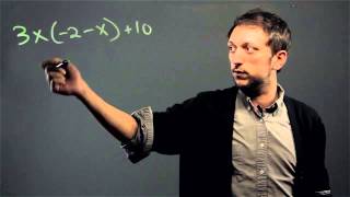 Two-Step Equations With the Distributive Property : Math for Everyone