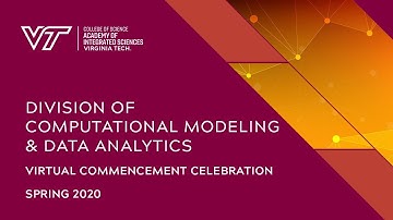 Division of Computational Modeling and Data Analytics Class of 2020