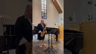 Theme from Top Gun, Pia-Camilla Tømmernes tenor saxophone Guro Rotevatn Buder organ