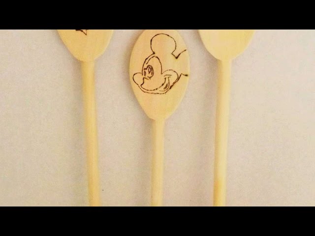 How to Wood Burn Spoons with Mesh Stencils ? (Timelapse with Tutorial), pyrography, wood, tutorial, stencil, mesh