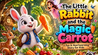 Information 🐰 The Little Rabbit and the Magic Carrot 🥕 Magical English Story for Kids | Bedtime Story with Moral Update