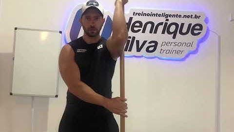 Mobilidade de Ombro # ROTAÇÃO EXTERNA COM BASTÃO