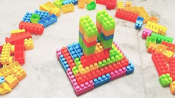Satisfying DIY/ASMR Building Blocks/ block game Lego block #asmr#asmrsounds#buildingblocks