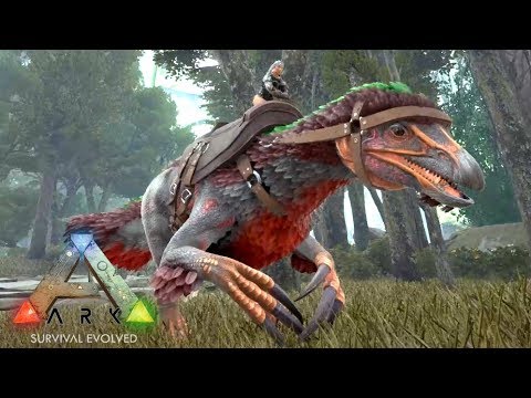 24 Ark Ex テリジノ厳選テイム 野生強化されたマナガルムを筋肉テイム Pc版公式pve Ark Survival Evolved Youtube