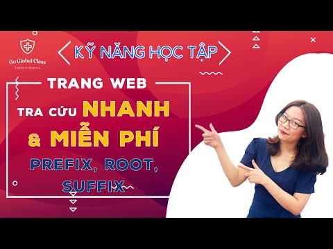 Video Trang web miễn phí giúp tra nhanh gốc từ, tiền tố, hậu... - YouTube