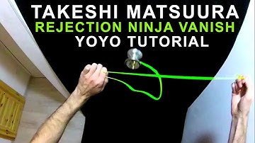 Takeshi Matsuura tutorial - Rejection to ninja vanish