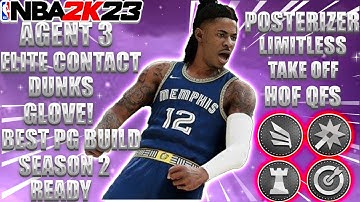 *NEW* GLITCHY JA MORANT BUILD HAS BROKEN NBA 2K23! BEST POINT GUARD BUILD! DEMIGOD 90+ BADGES!
