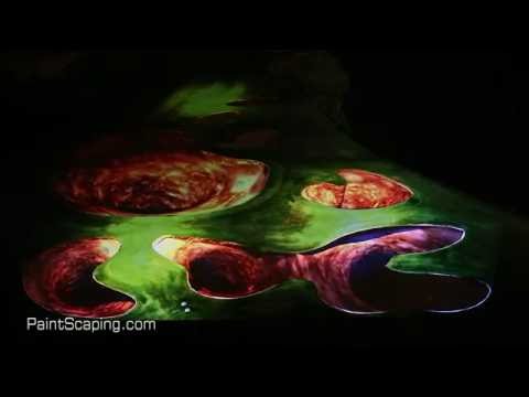 3d-projection-mapping-on-a-golf-course-at-westin-kierland-resort-&-spa,-in-scottsdale,-az