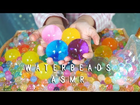 ASMR 말캉말캉한 보석같은 워터비즈[Satisfying ASMR]개구리알,젤리,꿀꿀선아,suna asmr,音フェチ
