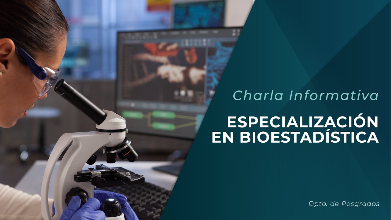 Charla Informativa | Especialización en Bioestadística | Universidad Caece