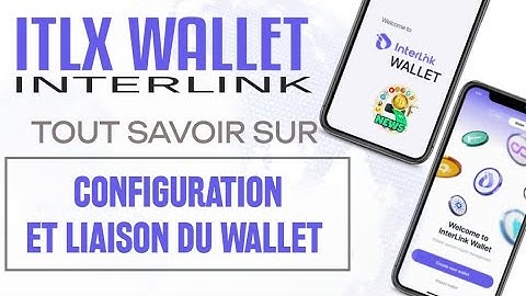 INTERLINK : LE PORTEFEUILLE 4.0  ITLX EST LANCÉ 🚀 COMMENT RÉUSSIR LA CONFIGURATION ET LA LIAISON.