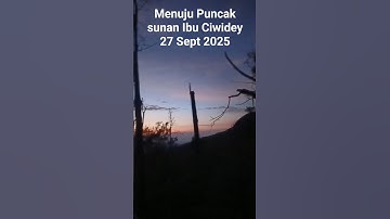 viral !!! Menuju puncak sunan ibu #travel #jelajahkotabandung #viral #pendaki #wisatabandung