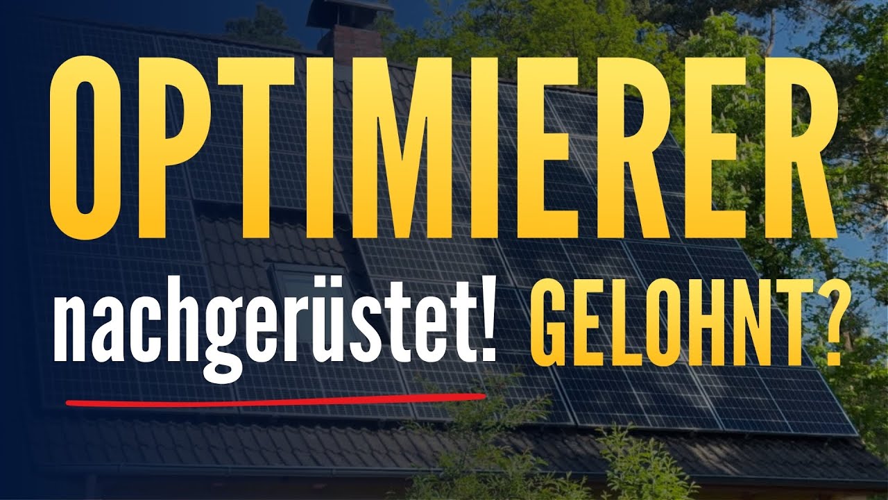Meine PV-Anlage im Schatten: Haben Optimierer geholfen? – auf YouTube ansehen