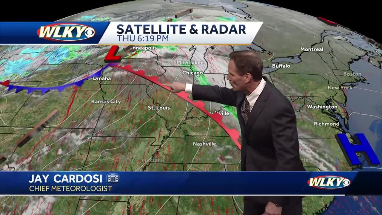 Windy and warmer weather for Good Friday - YouTube
