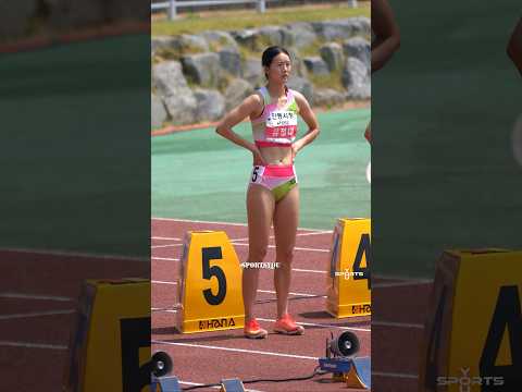 복귀한 전100m여왕 유정미 #<strong>여자육상</strong>