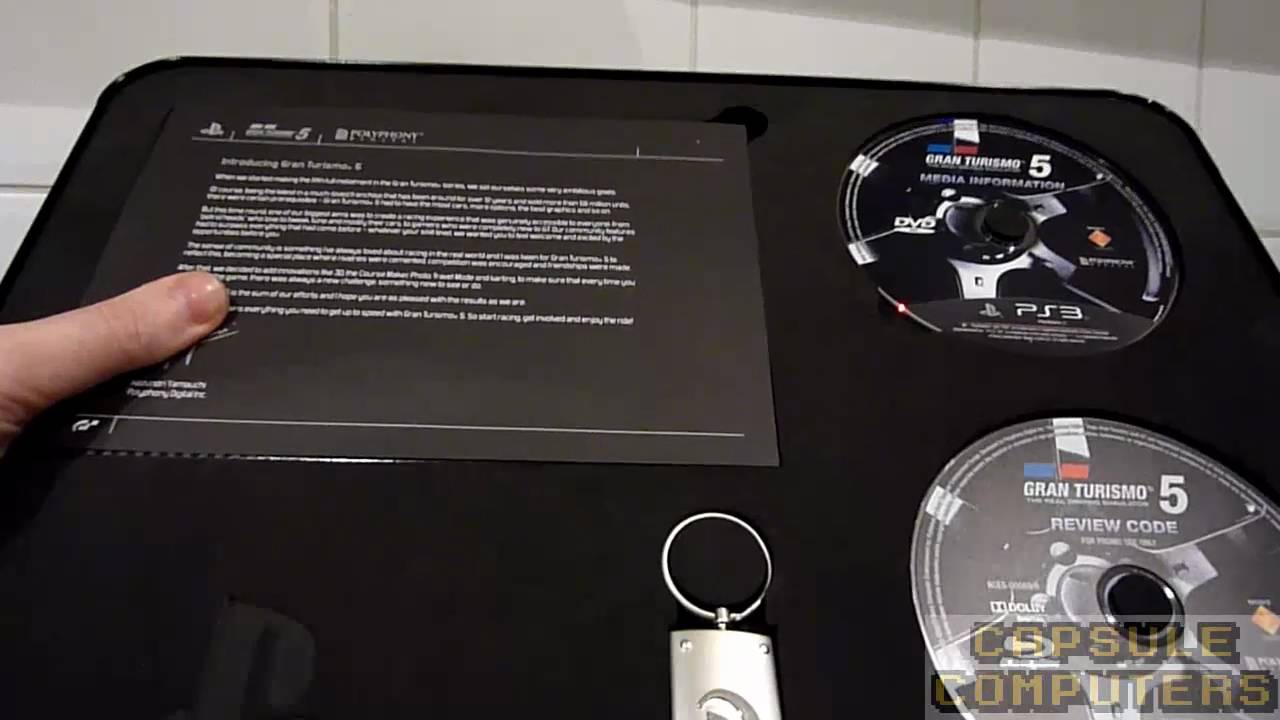 Gran Turismo 5 - Prologue - Press Kit PAL Spain BCES-00104/REV