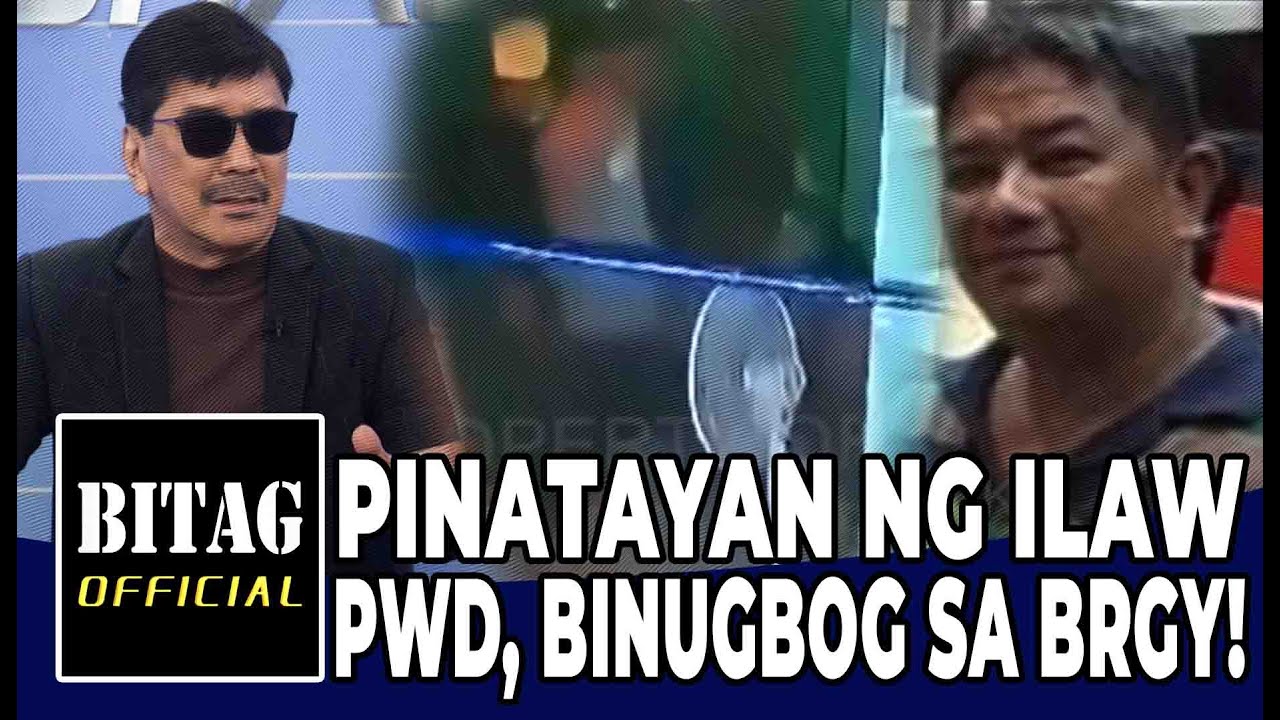 Part 1: PWD, BINUGBOG NG MGA TANOD PARA DISIPLINAHIN! KAP NAKATIKIM NG HAMBALOS NI BITAG!