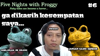 Nih game bener bener dah baru berasa annoyingnya...#five night with froggy android. screenshot 5