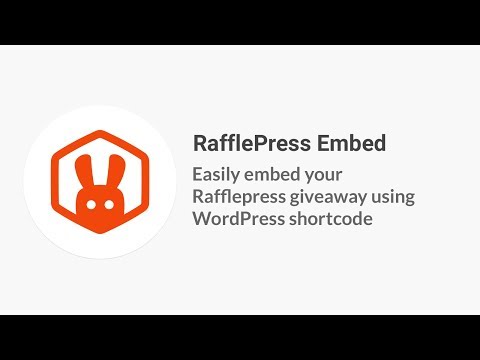 Embed RafflePress Using Shortcodes
