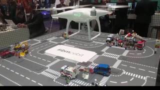 Watson Visual Recognition with Drones at CeBIT